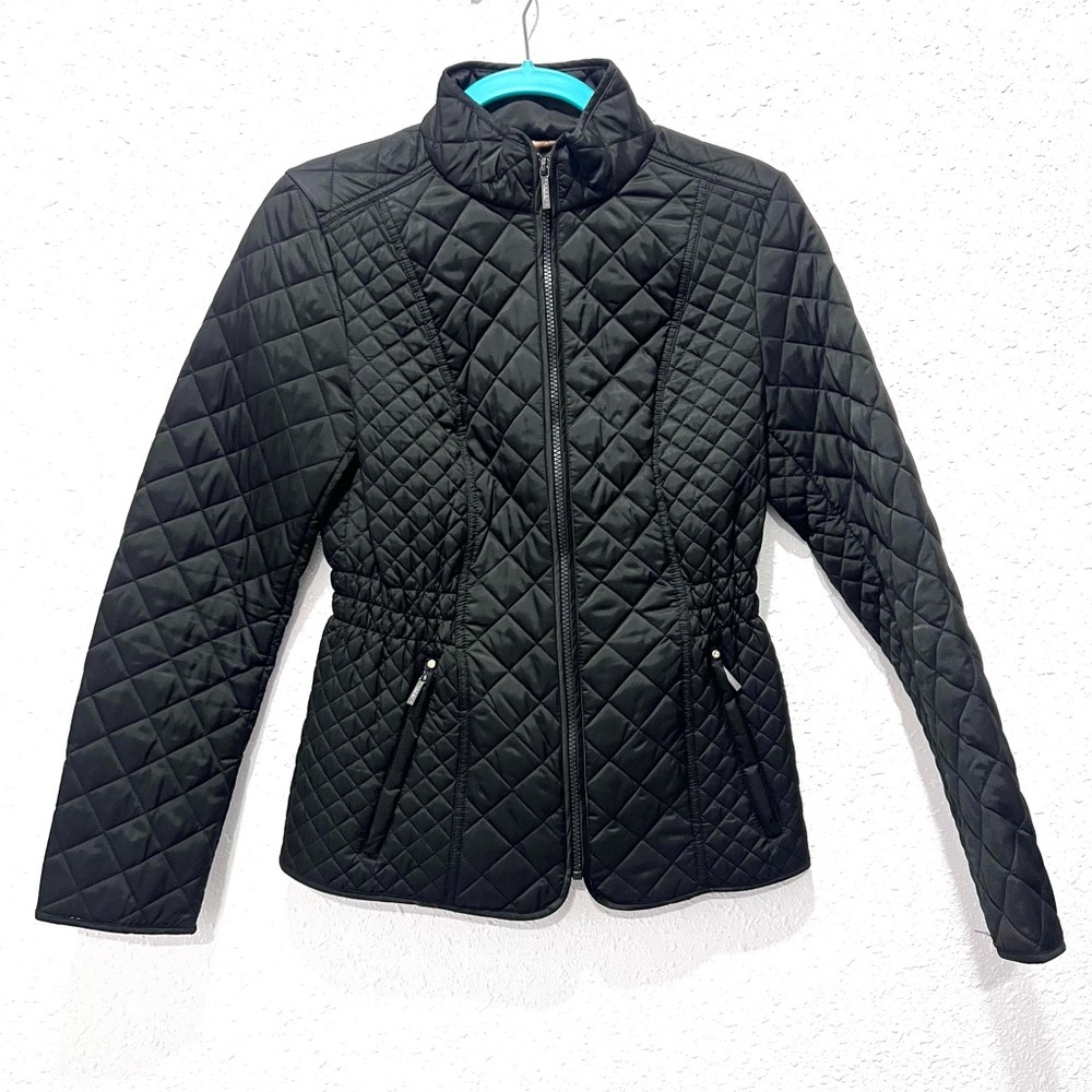 Laundry By Shelli Segal Black‎ Quilted Puffer Jacket